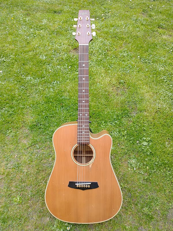 Electroacoustic guitar Aria AW 320CE 90's Reverb