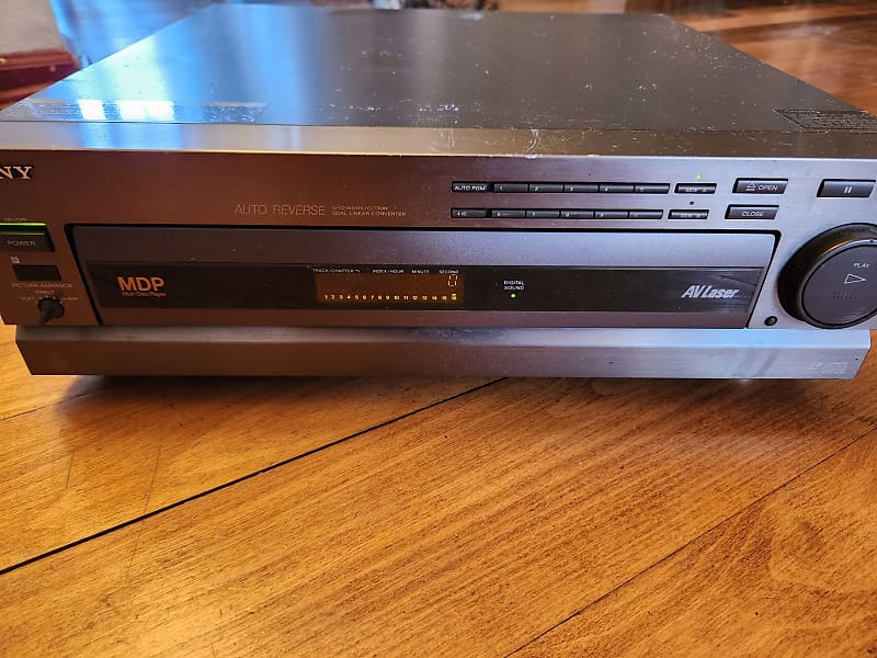 u*6様 SONY MDP-605 CD CDV LD PLAYER Sony MDP-605 Laserdisc Player CD CDV LD | eBay
