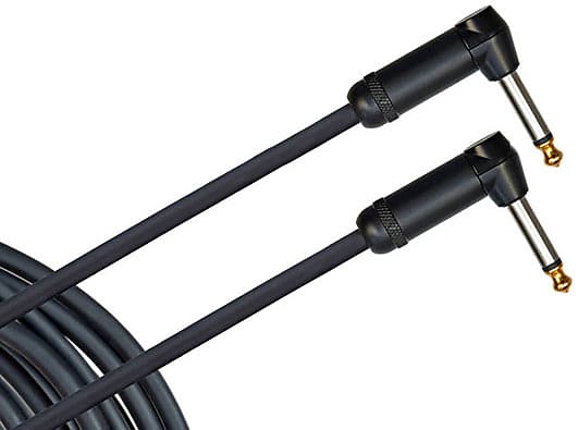 D'Addario American Stage Instrument Cable Double Right Angle , 20 Foot  PW-AMSGRR-20 image 1
