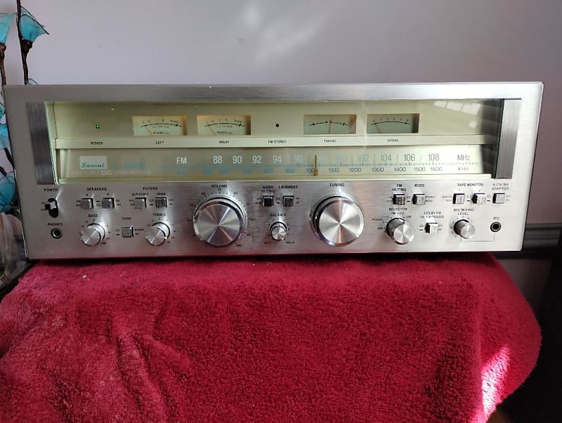 Sansui G6000 receiver in very good condition - 1980&#039;s  			