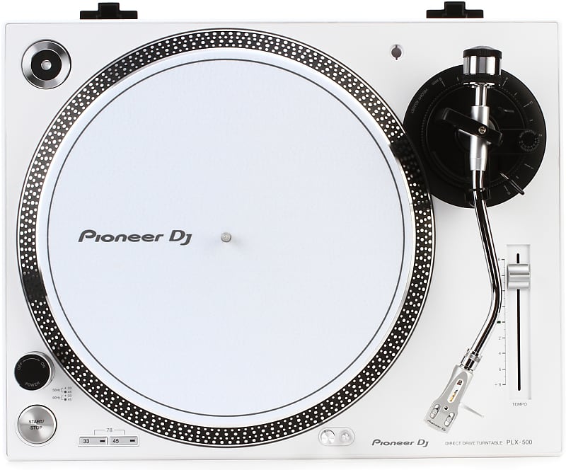 Pioneer DJ PLX500 Direct Drive Turntable White (5pack) Reverb