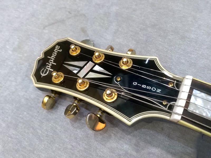 大人の上質 Epiphone Les Paul Custom Ebony 2004S 韓国製 エレキ