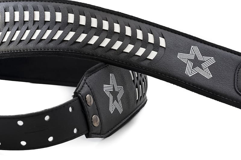 RightOn! Paul Turner Signature Guitar Strap; black