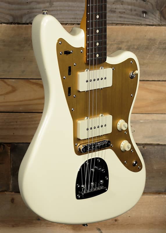 Squier J Mascis Jazzmaster Electric Guitar Vintage White w/ Gigbag  