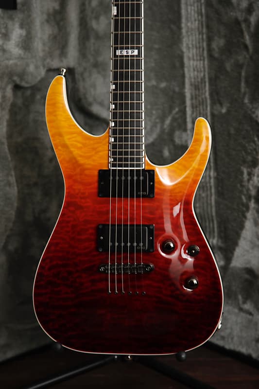 エポック社　トータリー ESP Horizon NTII Tiger Eye Amber Fade Made in Japan Pre