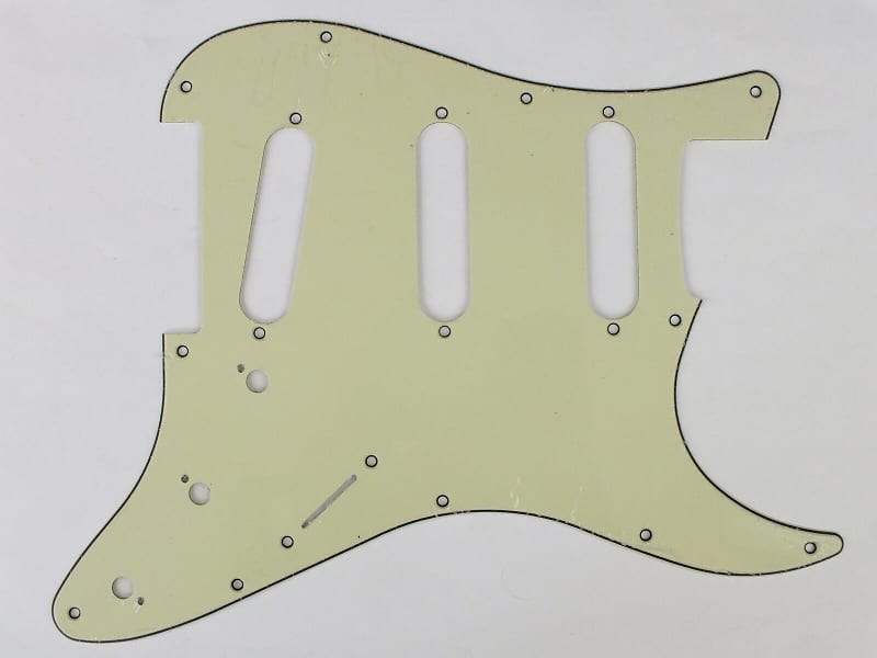 Mint Green Scratch Plate Pickguard SSS to fit Fender Squier | Reverb