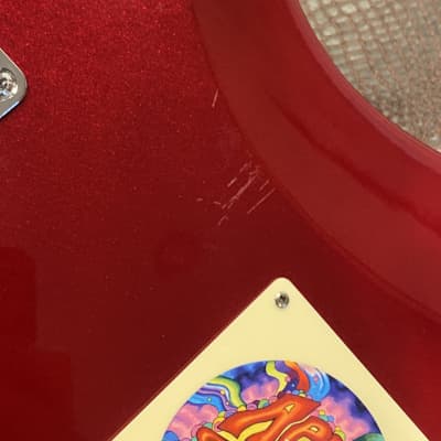 Fender Custom Shop Hand Painted Billy Corgan Pickguard on New York Pro Stratocaster image 11