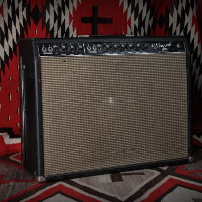 1964 Fender Vibroverb "Blackface" Stevie Ray Vaughan Owned image 2