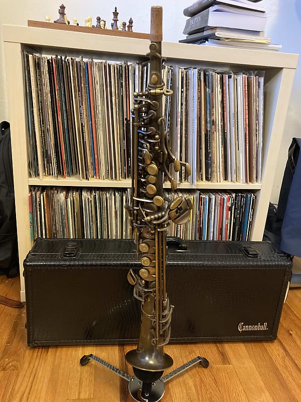 Cannonball Brute Arc Soprano Saxophone with ProTec Case and Reverb