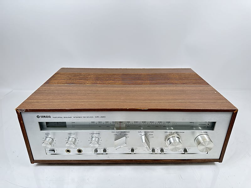 Yamaha CR-420 Natural Sound Stereo Amplifier / Receiver  			