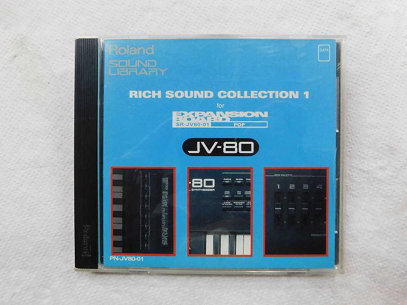Roland PN-JV80-01 ROM card for JV-80, JV-90, JV-880, JV-1000, JV-1080,  JV-2080 with expansion POP