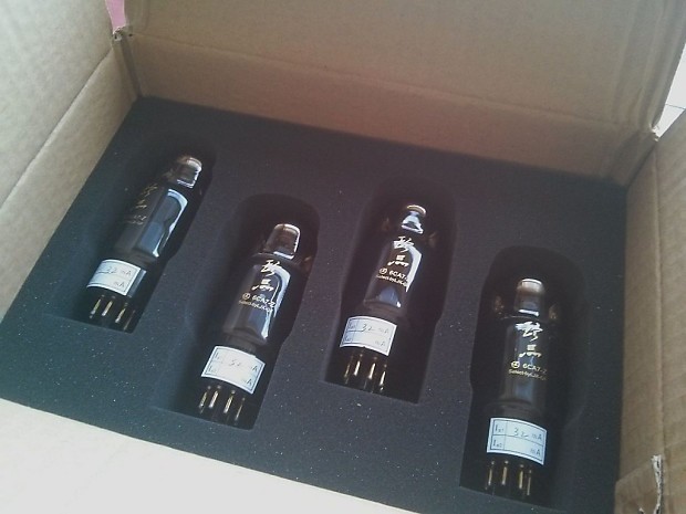 Shuguang Treasure 6CA7-Z (EL34) Black Bottle Vacuum Tubes