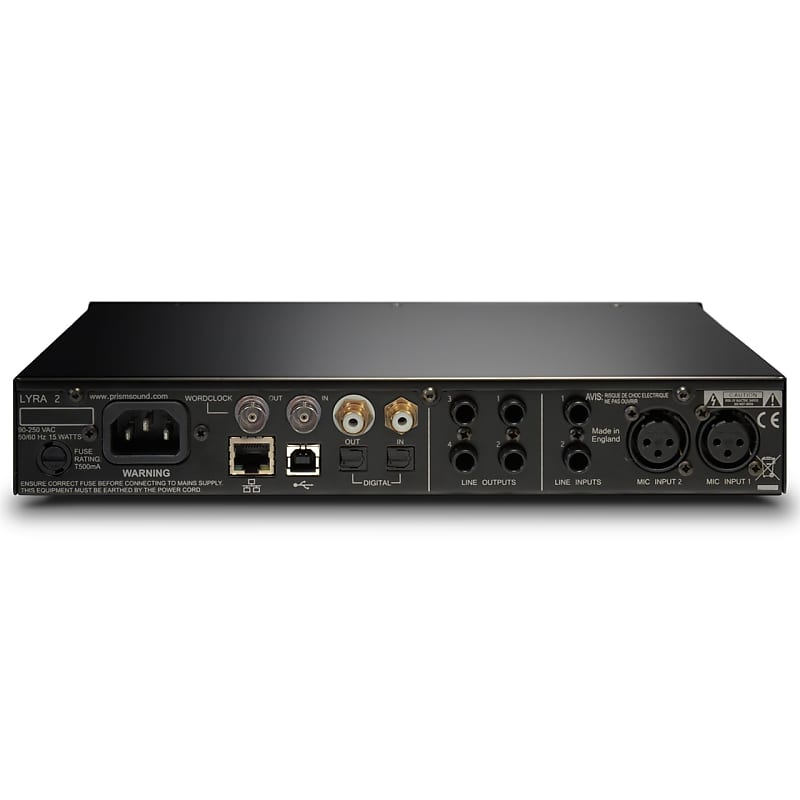 Prism Sound Lyra 2 Audio Interface