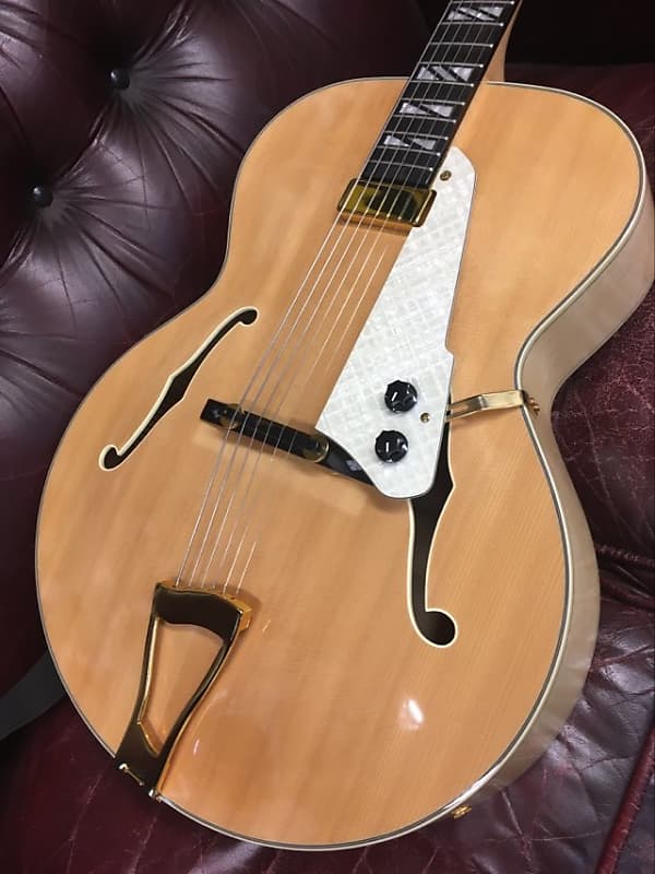 Rare Aria FA 77 FA77 semi acoustic archtop guitar Reverb UK