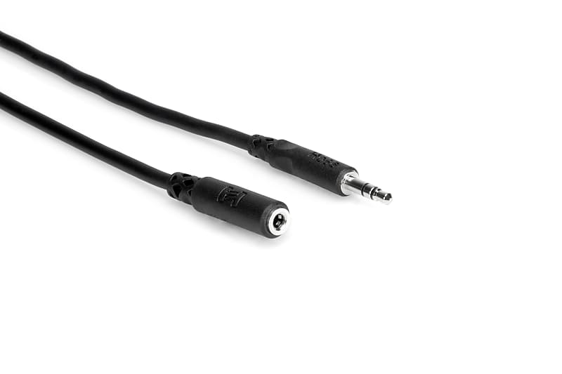 Hosa Headphone Adapter Cable 3.5 mm TRS to 1/4 in TRS image 1