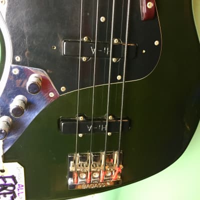Fender Lefty Fretless Jazz Bass 1976 Black image 3