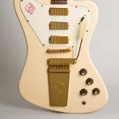 Gibson  Firebird VII Solid Body Electric Guitar (1965), ser. #501512, original black tolex hard shell case. image 3