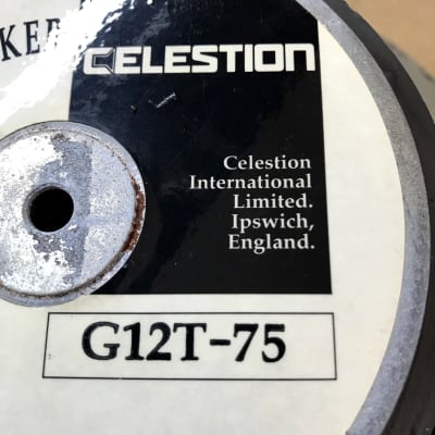 1995 Celestion 12" Speaker G12T-75 - 16 ohms image 4