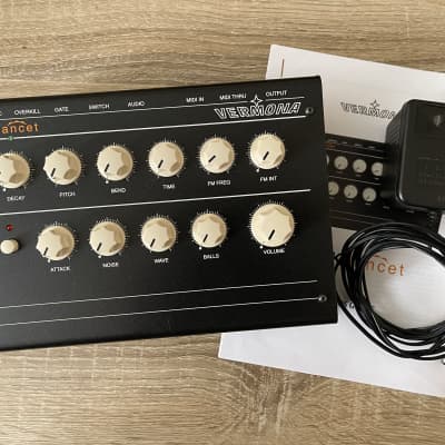 Vermona Kick Lancet Desktop Analog Kick Drum Generator - Black