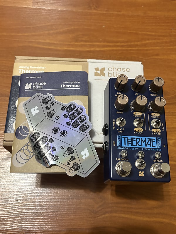 Chase Bliss Audio Thermae Analog Delay and Harmonizer 2018