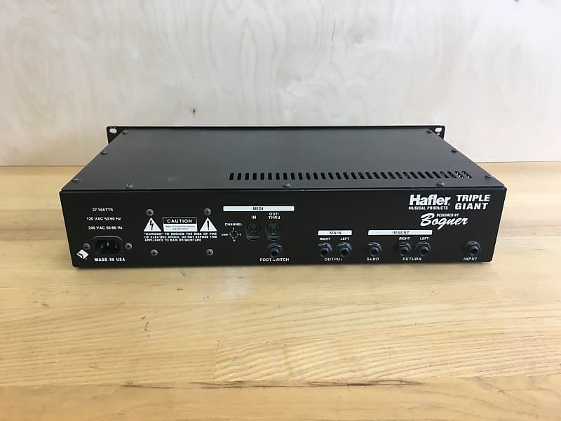 Hafler Bogner Triple Giant - Classic Three Channel Tube | Reverb