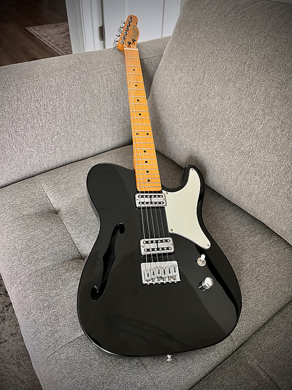 Xaviere GFS Pro 842 Thinline Telecaster 2023 - Black | Reverb
