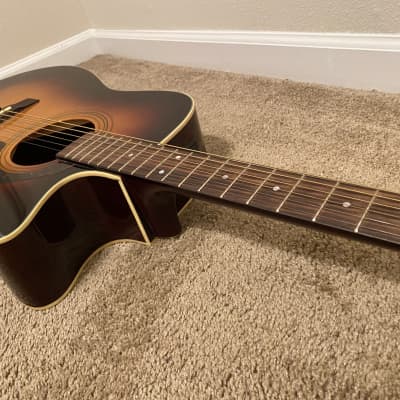 Yamaha F335-TBS Dreadnought Acoustic Guitar Tobacco Brown Sunburst image 3