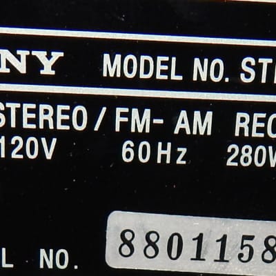 Sony STR-GA7ES vintage receiver with remote just serviced image 5