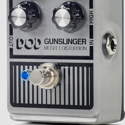 (MINT) Digitech DOD-GUNSLINGER MOSFET Distortion Pedal image 3