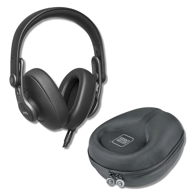 AKG K371 Professional Audio Closed-Back Headphones with Gator | Reverb