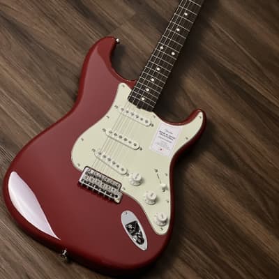 Fender Japan Traditional II 60s Stratocaster with RW FB in Aged Dakota Red image 2