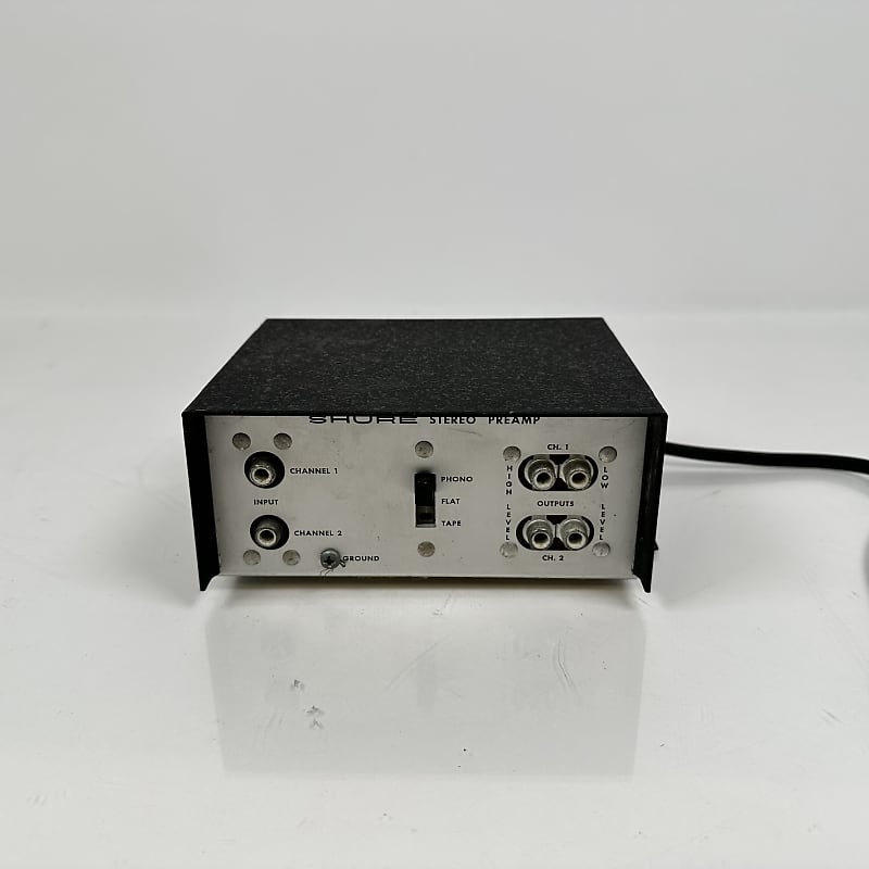 Shure M64 Stereo Preamp  			