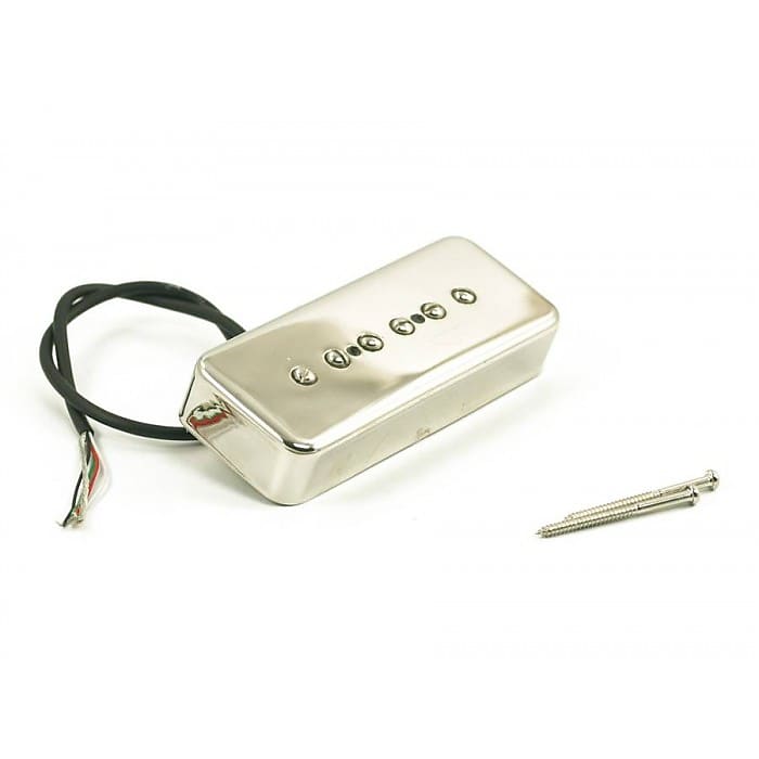 Kent Armstrong Stealth Noiseless P90, Neck Position, Nickel, Reverb