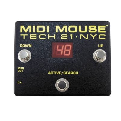 Tech 21 MIDI Mouse Compact MIDI Controller Pedal Footswitch image 1