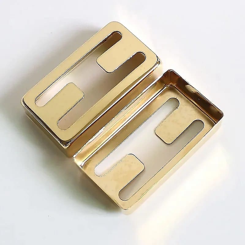 Gold Neck and Bridge Guitar H Style Humbucker Pickups Covers | Reverb