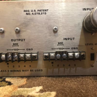 Altec 1650 Active Equalizer with 15356A Input Transformer SN#14915 Green image 9