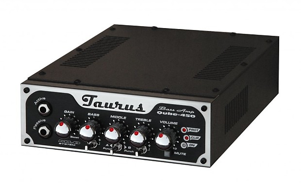 Taurus Qube 450 450W RMS class D Ultra Light Bass Head Canadian Authorised Dealer Reverb