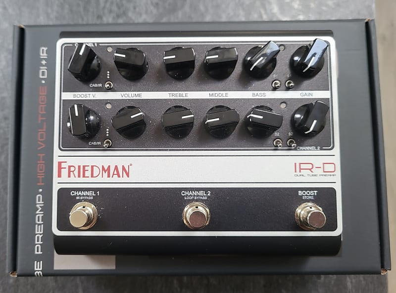 Friedman IRD Dual Tube Preamp 2024 - Grey Immaculate image 1