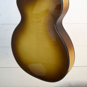 2015 Hofner HCG50 6 String Guitar Sunburst German Made with OHSC #6160 image 2