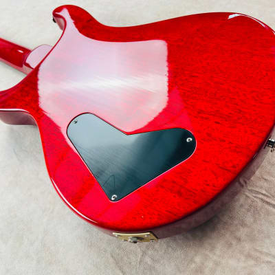 PRS McCarty Korina Soapbar Brazilian Rosewood 2007 - Vintage Cherry image 15