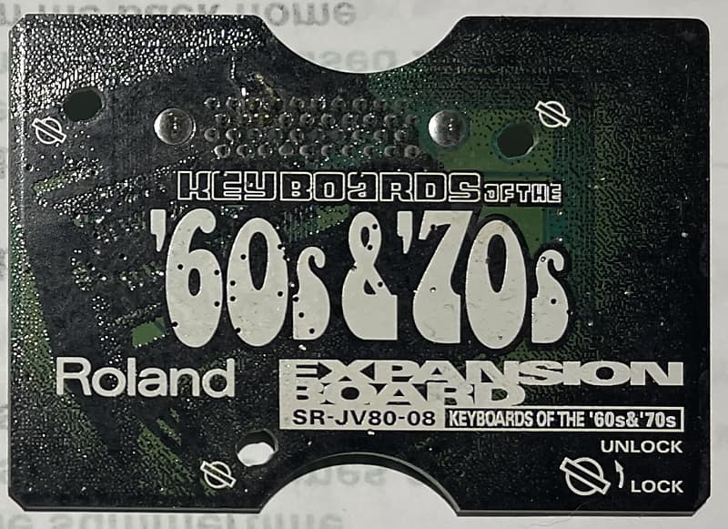 Roland SR-JV80-08 Keyboards Of The '60s & '70s Expansion Board