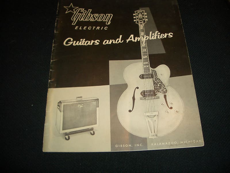 Gibson 1959 Catalog Reverb