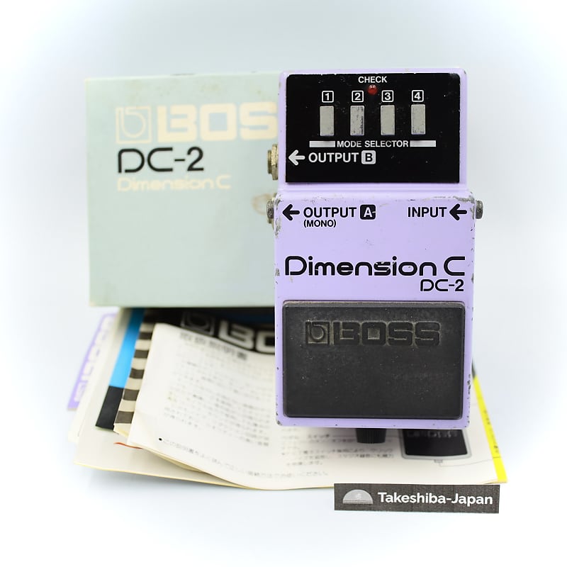 Boss DC-2 Dimension C With Original Box 1985 Made in Japan Vintage