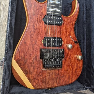 Christopher Woods Custom Ibanez RG7 Style With Dave Johns 27 Inch Scale Neck image 3