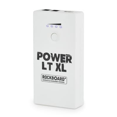RockBoard Power LT XL Rechargeable Guitar Effects Pedal Power Station, White image 2