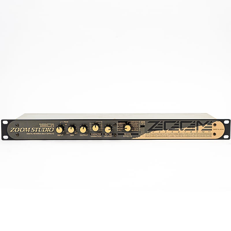 Zoom Studio 1201 Digital Reverb & MultiEffect Unit Reverb