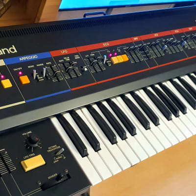 Roland Juno-60 61-Key Polyphonic Synthesizer ✅RARE from ´80s✅ Synthesizer / Keyboard ✅ Cleaned & Full Checked image 4