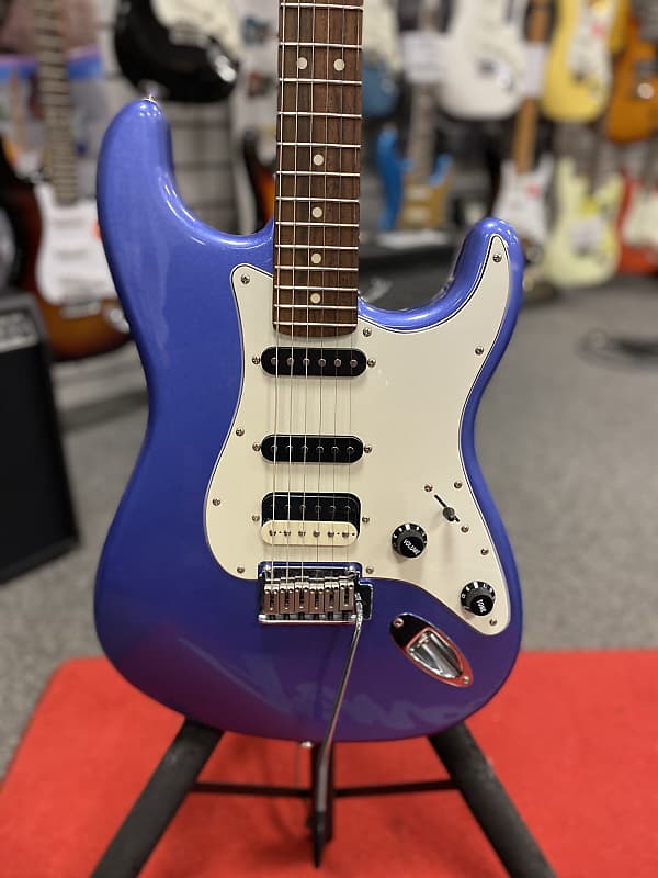 Squier Contemporary Stratocaster Hss Used Ocean Blue Reverb 5252