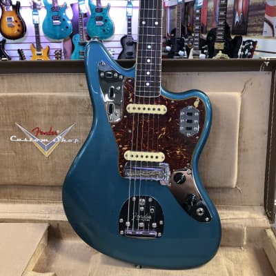 Fender Custom Shop LTD ‘66 Jaguar Journeyman Relic, Ocean Turquoise with Deluxe Case image 1