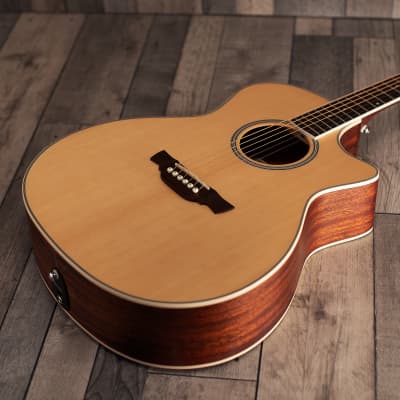 Crafter GAE-6 N Natural Electro Acoustic Guitar image 3
